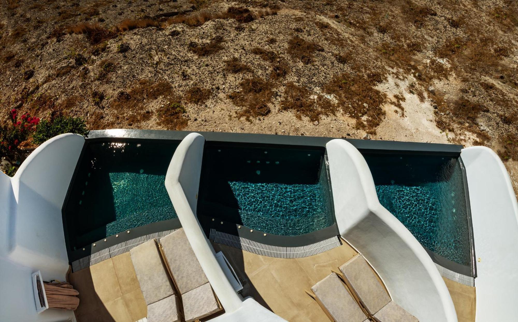 Aegean Blue Suites Pyrgos Kallistis Exterior photo
