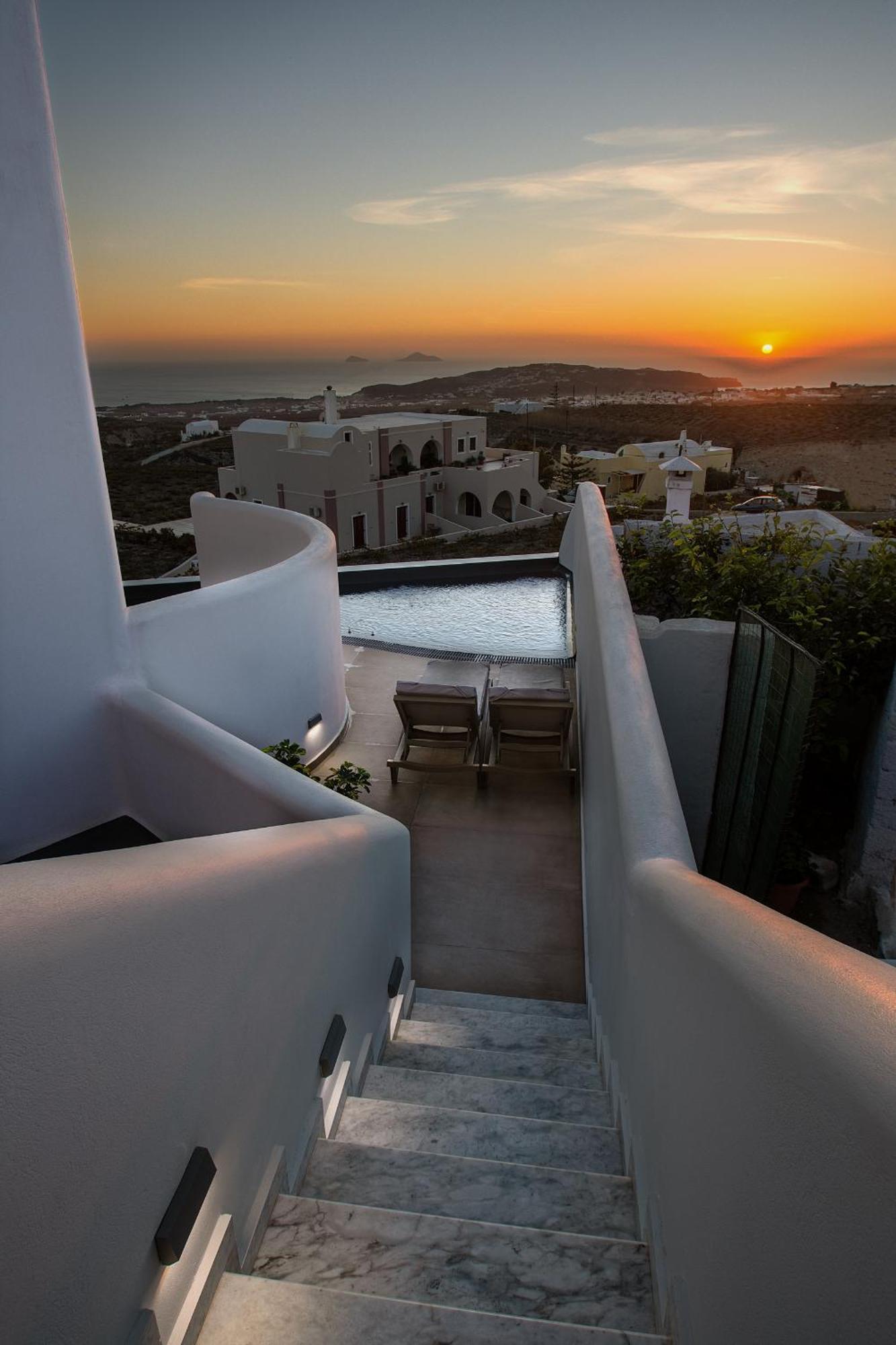Aegean Blue Suites Pyrgos Kallistis Exterior photo