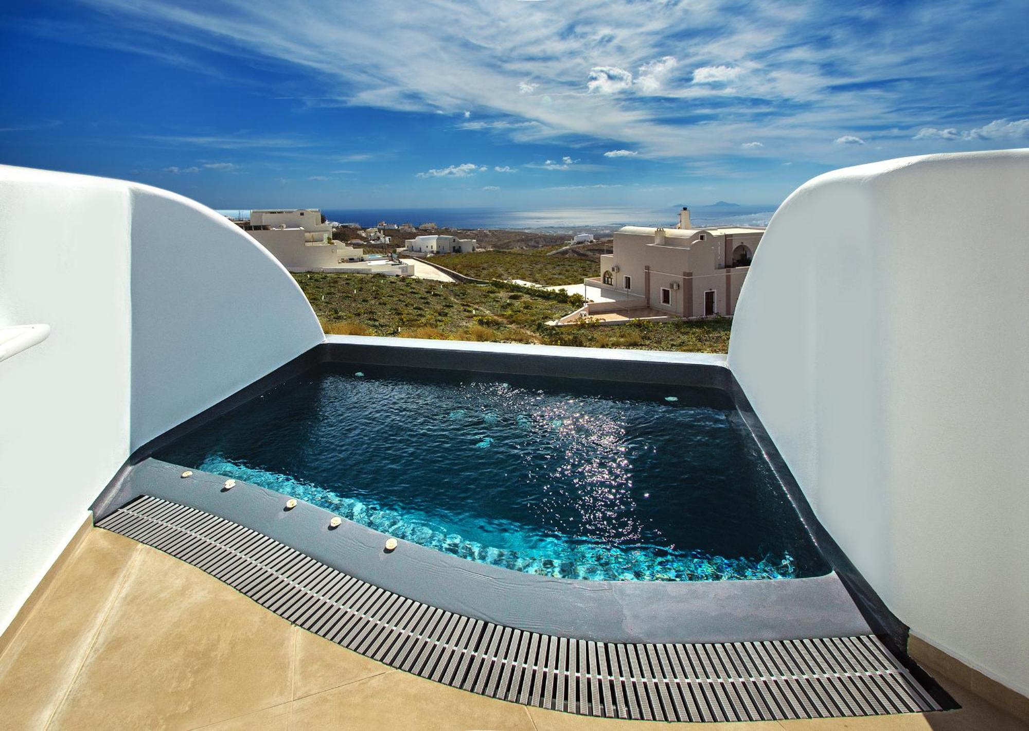 Aegean Blue Suites Pyrgos Kallistis Exterior photo