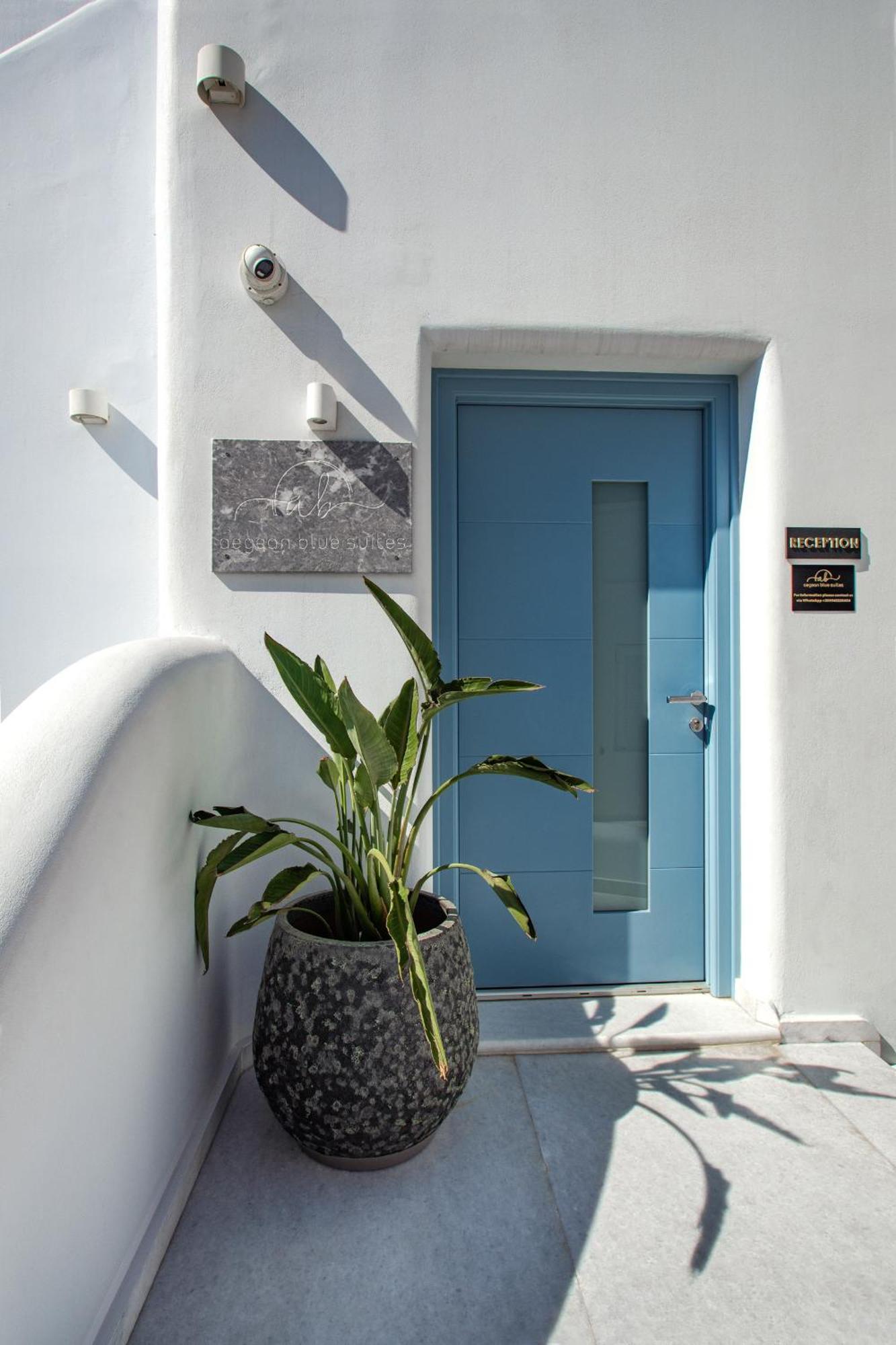 Aegean Blue Suites Pyrgos Kallistis Exterior photo