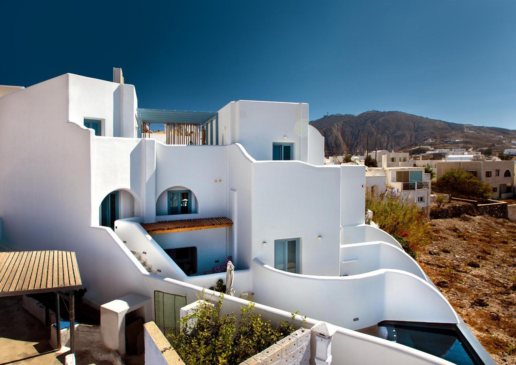 Aegean Blue Suites Pyrgos Kallistis Exterior photo