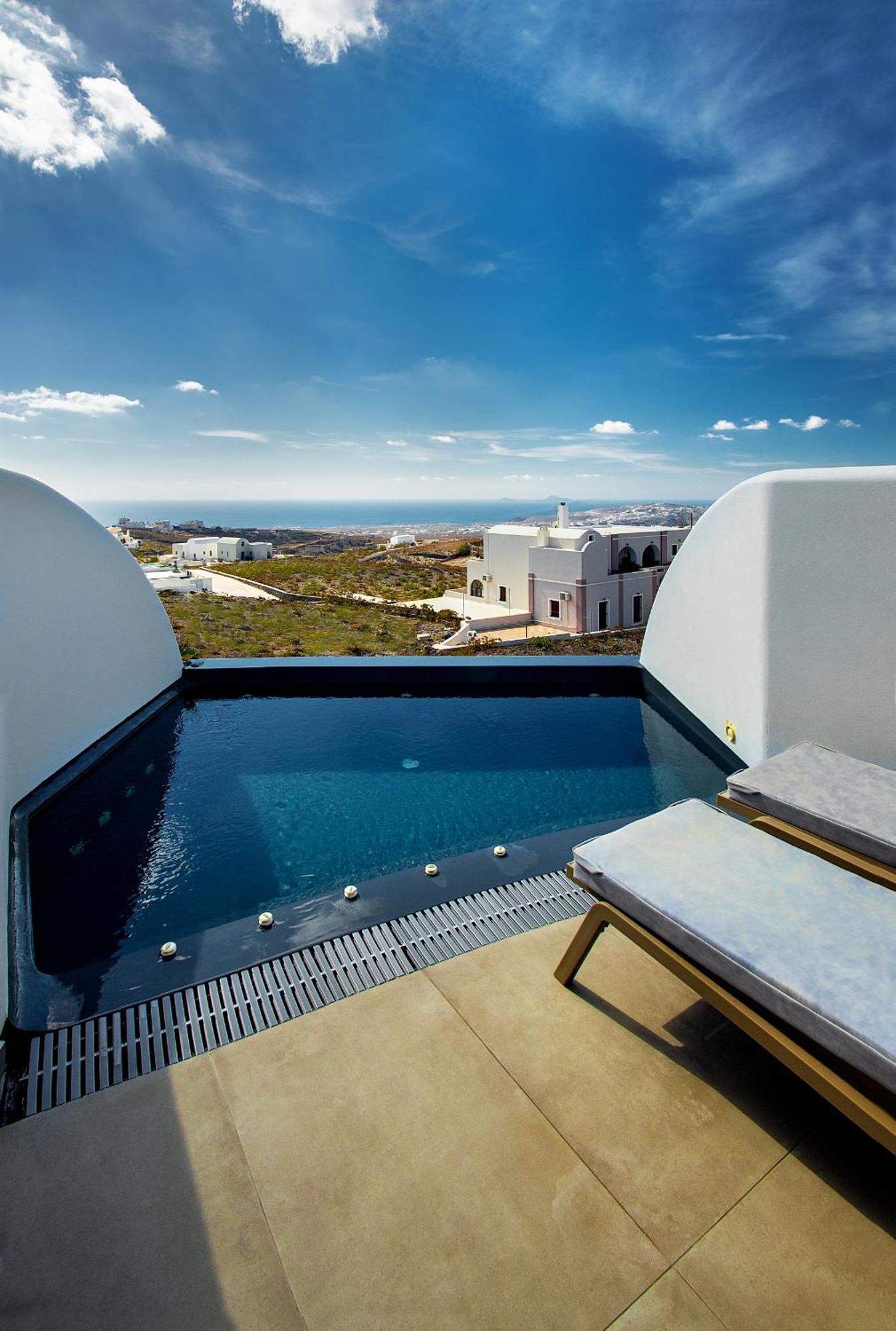 Aegean Blue Suites Pyrgos Kallistis Exterior photo